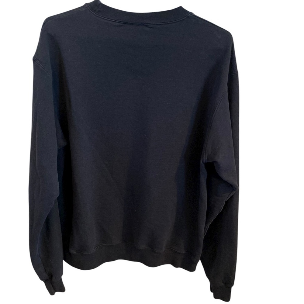 Champion Black Red Stanford Crewneck Sweater College Sweatshirt Pullover - Picture 6 of 6